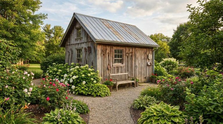 1 cozy garden shed