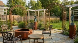 1 garden decor metal