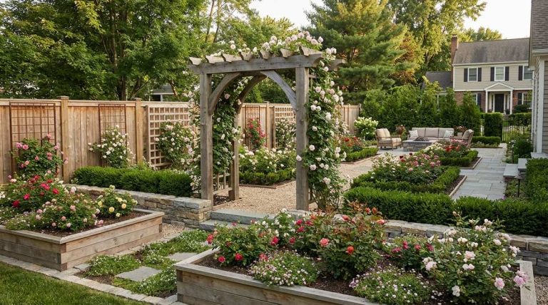 1 garden design roses