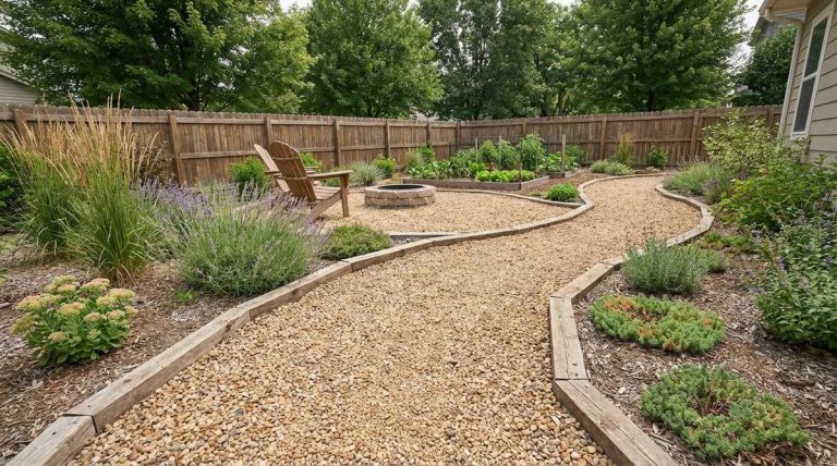 1 gravel garden path