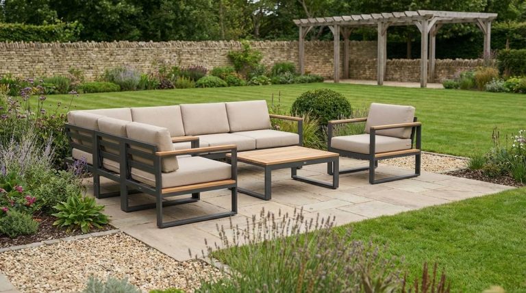 1 minimalist garden furniture