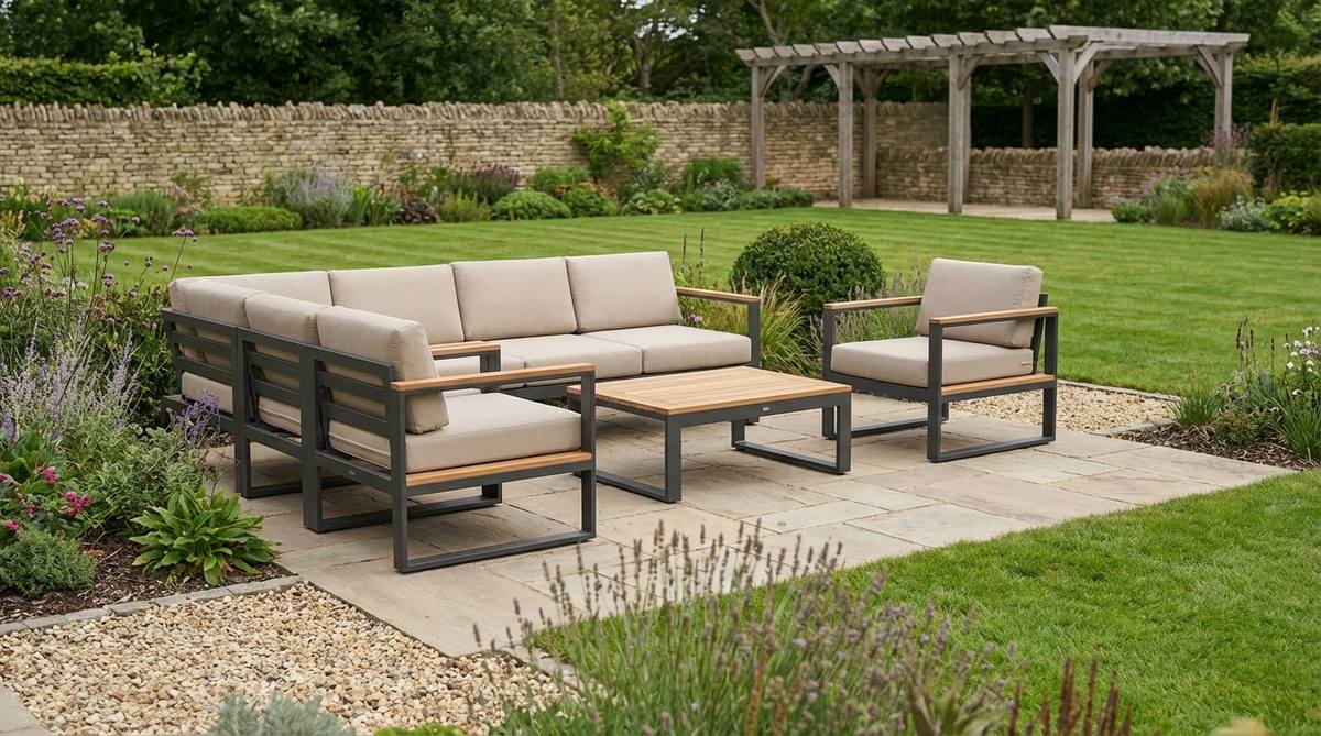 1 minimalist garden furniture
