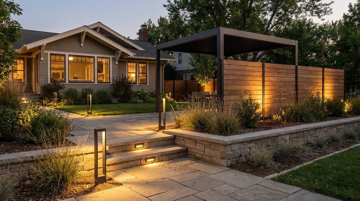 1 modern garden lighting