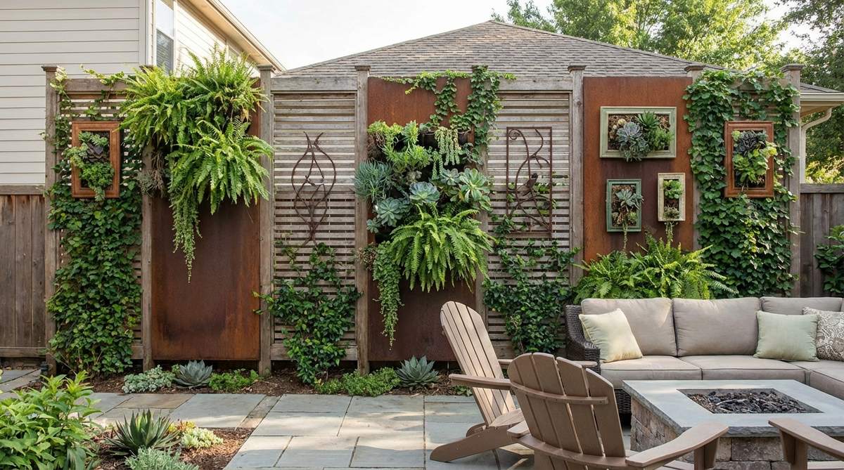 1 outdoor decor wall