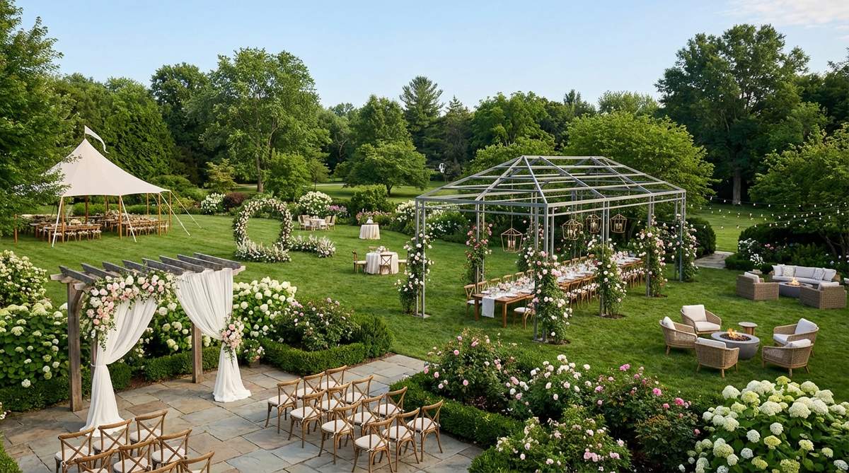 1 outdoor decor wedding