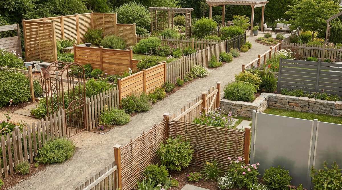 1 small garden fence
