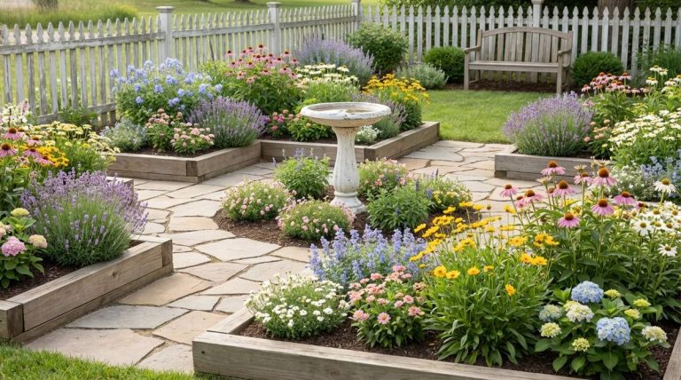 1 small garden flowers