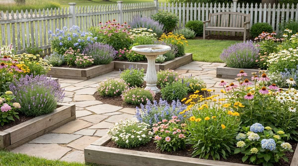 1 small garden flowers