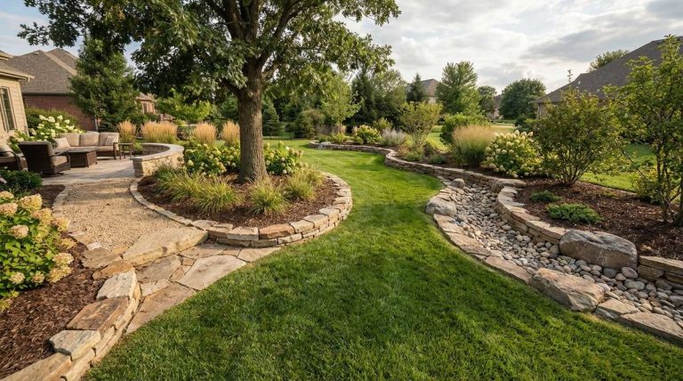 1 stone garden edging