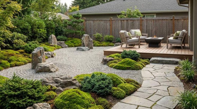 1 stone garden japanese