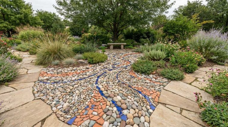 1 stone garden mosaic
