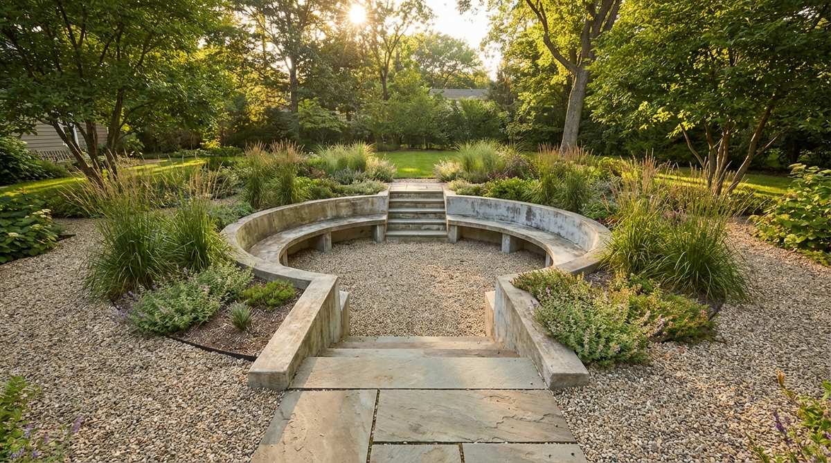 sunken conversation pit