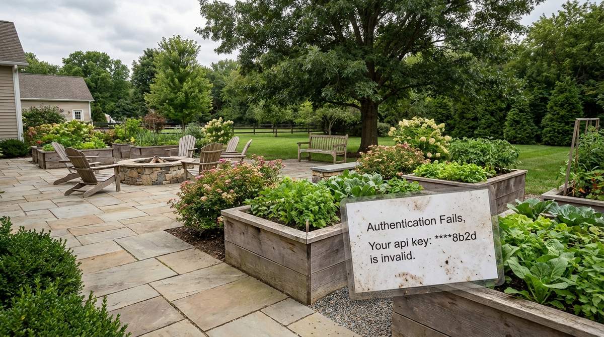 Authentication Fails, Your api key: ****8b2d is invalid