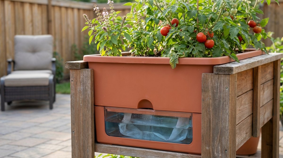 self watering containers