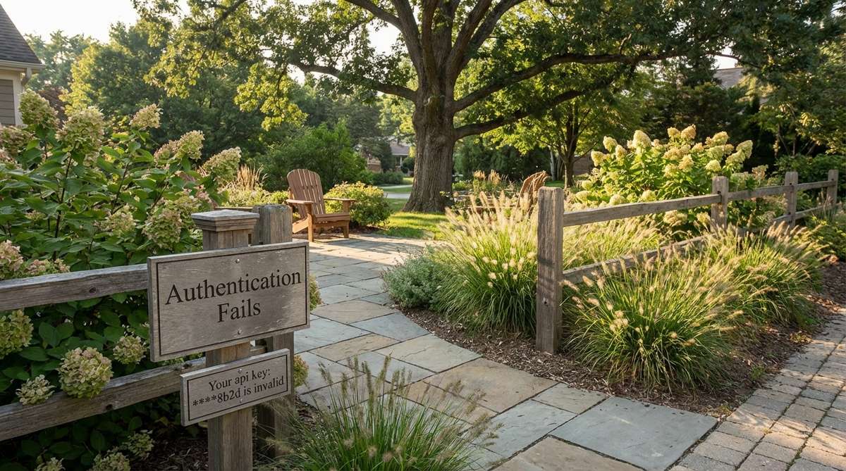 Authentication Fails, Your api key: ****8b2d is invalid