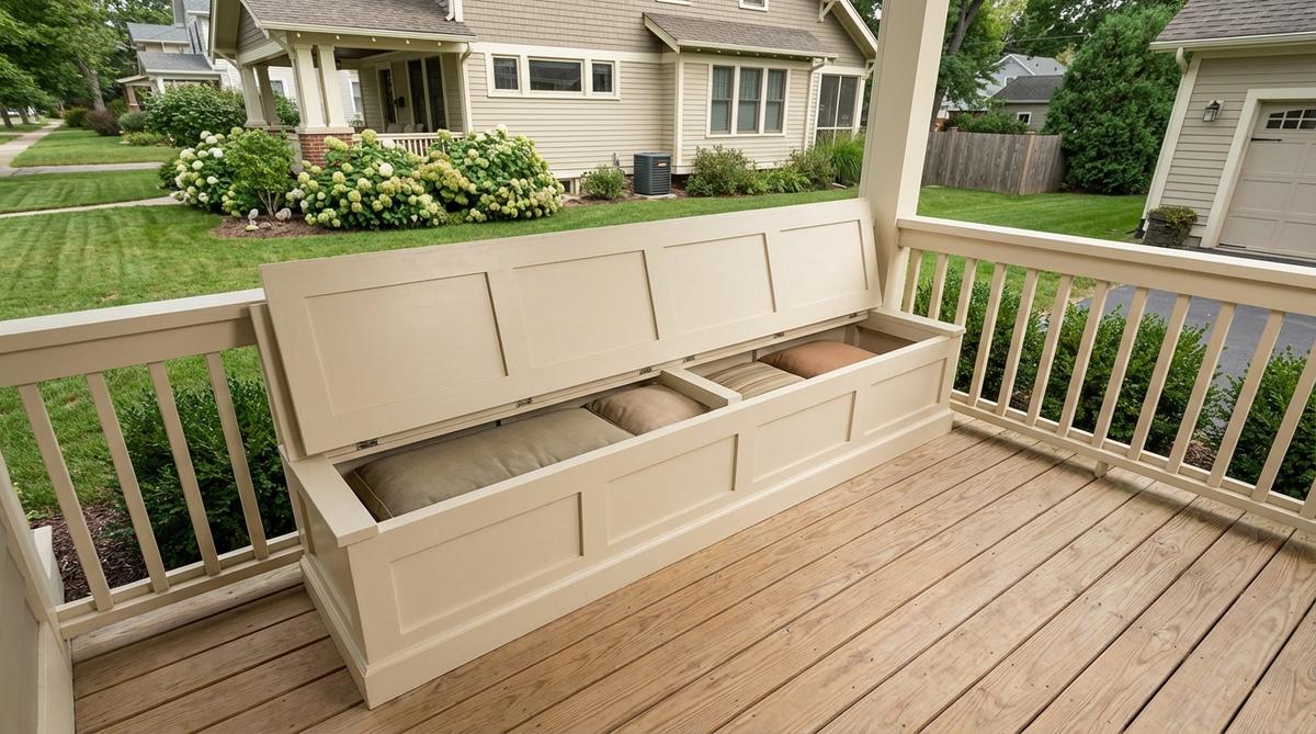 built in bench seating