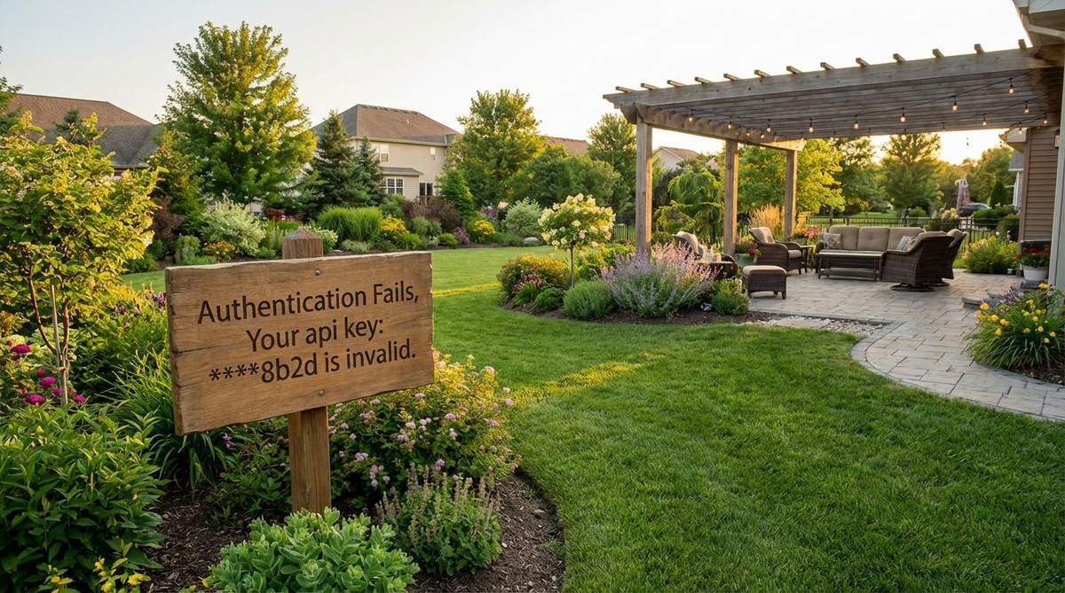 Authentication Fails, Your api key: ****8b2d is invalid