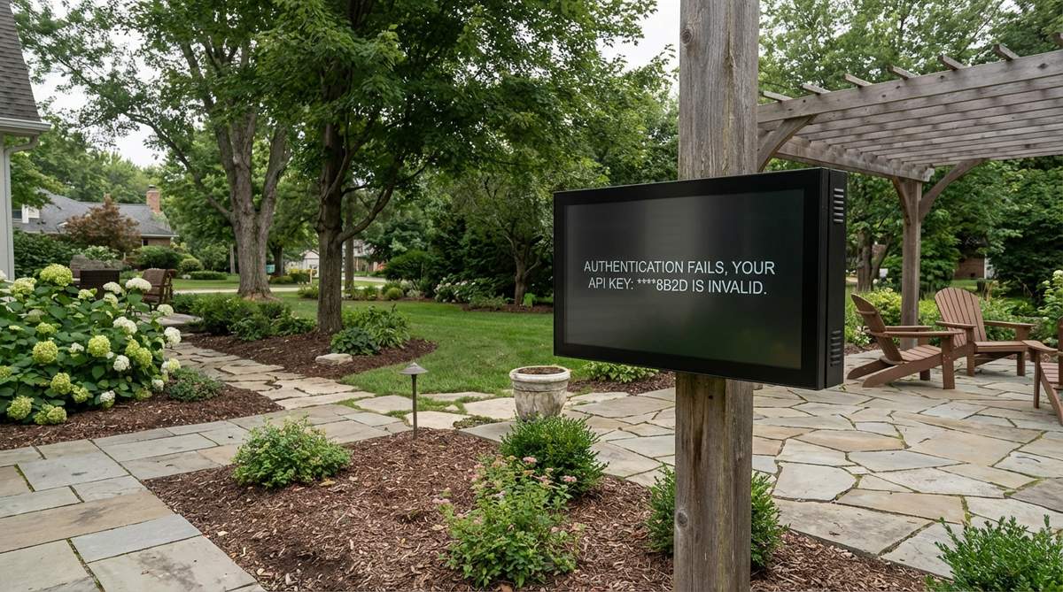 Authentication Fails, Your api key: ****8b2d is invalid