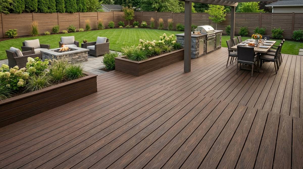 recycled composite decking