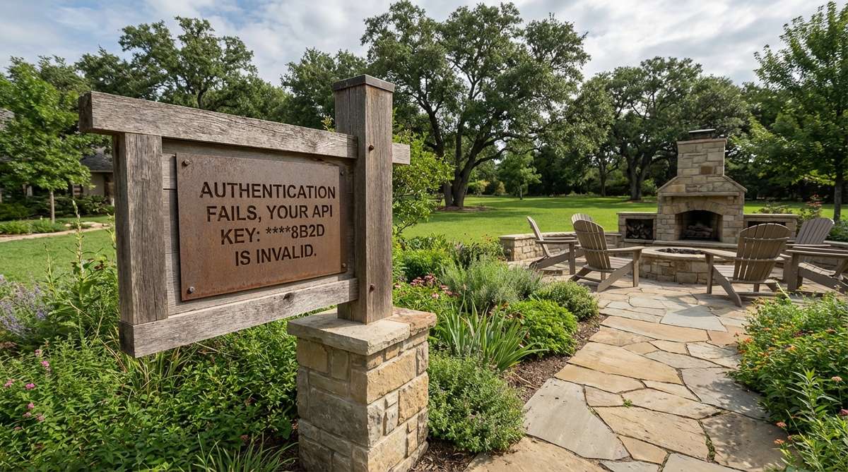 Authentication Fails, Your api key: ****8b2d is invalid