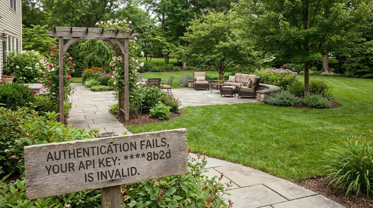 Authentication Fails, Your api key: ****8b2d is invalid