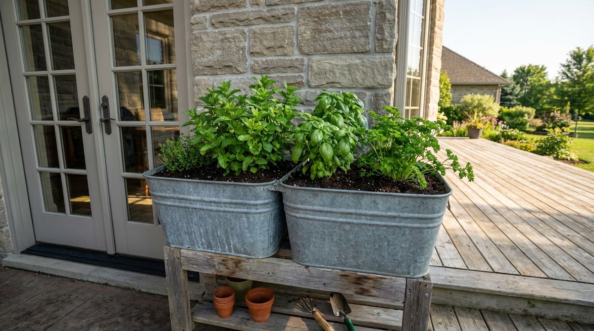 culinary herb station