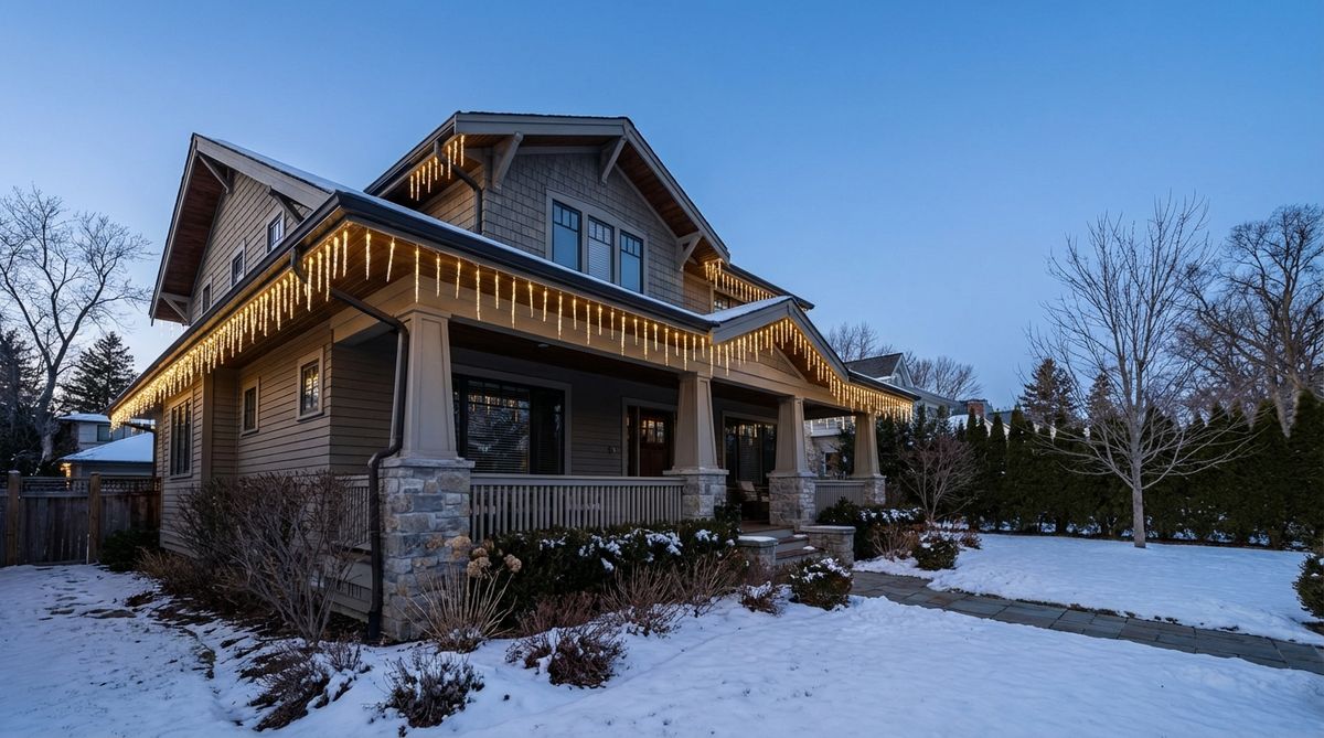 roofline icicle cascades