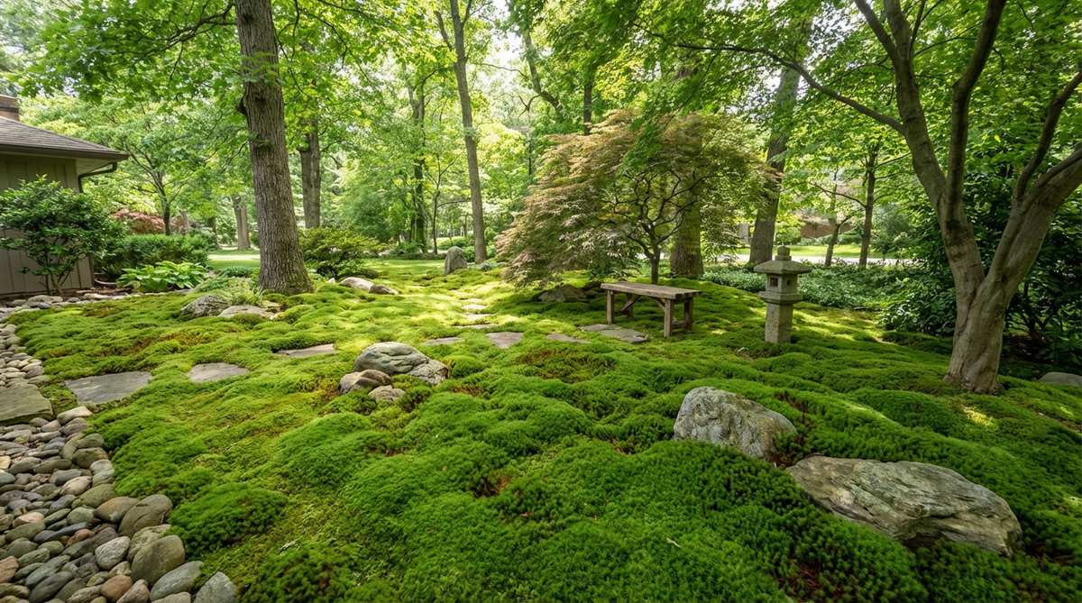 moss carpet groundcover