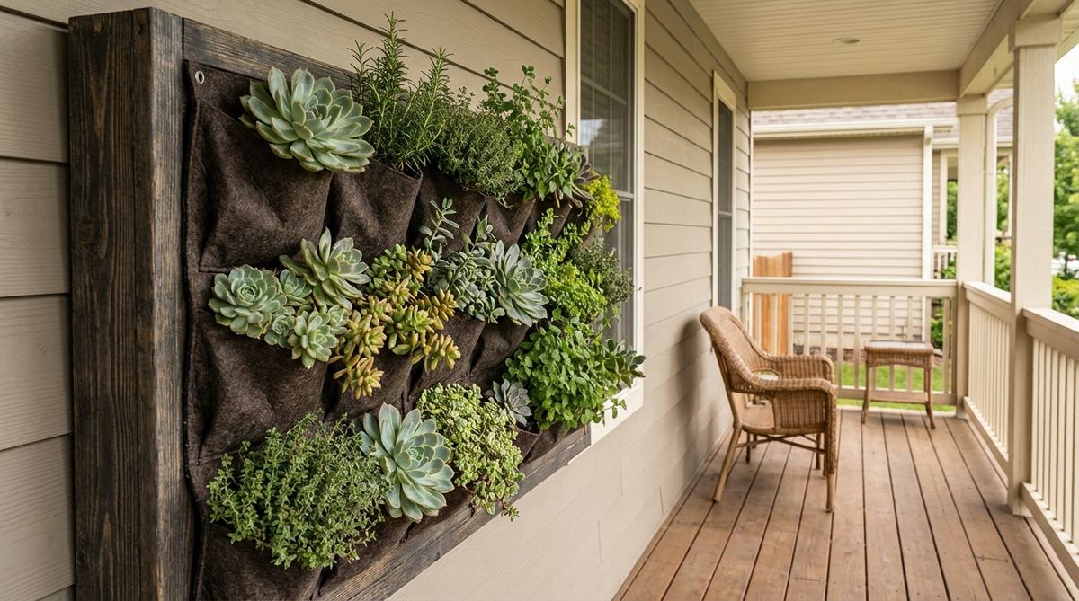 vertical wall planters