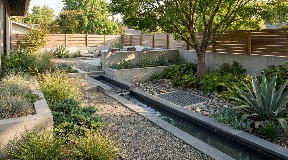 linear water channels