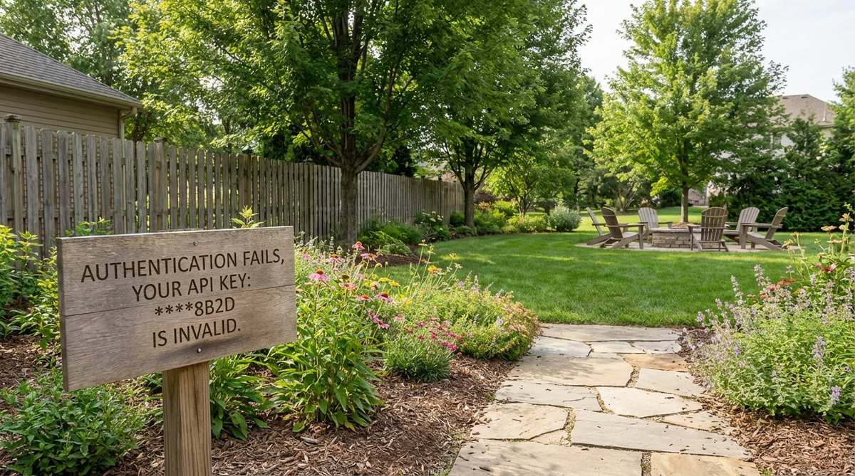 Authentication Fails, Your api key: ****8b2d is invalid