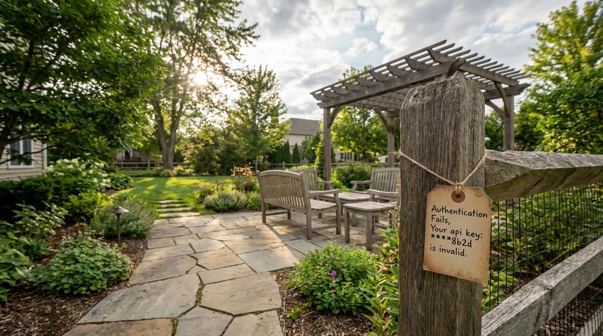 Authentication Fails, Your api key: ****8b2d is invalid