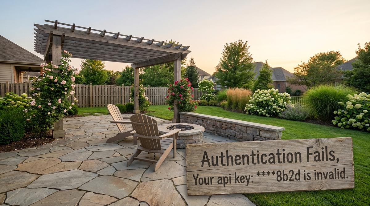 Authentication Fails, Your api key: ****8b2d is invalid