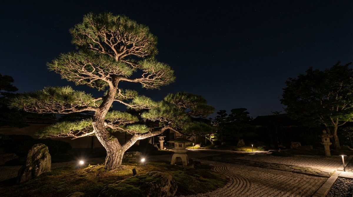 uplighting for specimen trees