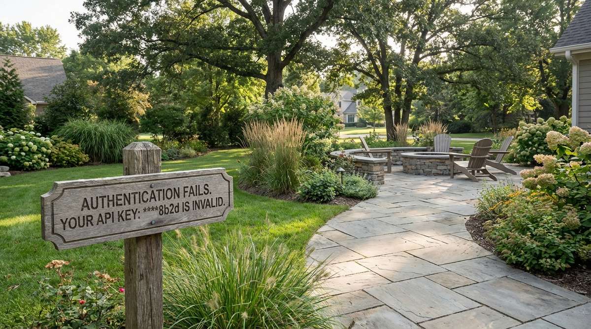 Authentication Fails, Your api key: ****8b2d is invalid