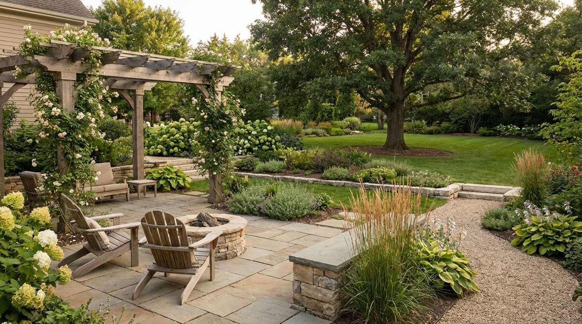 ornamental grass borders