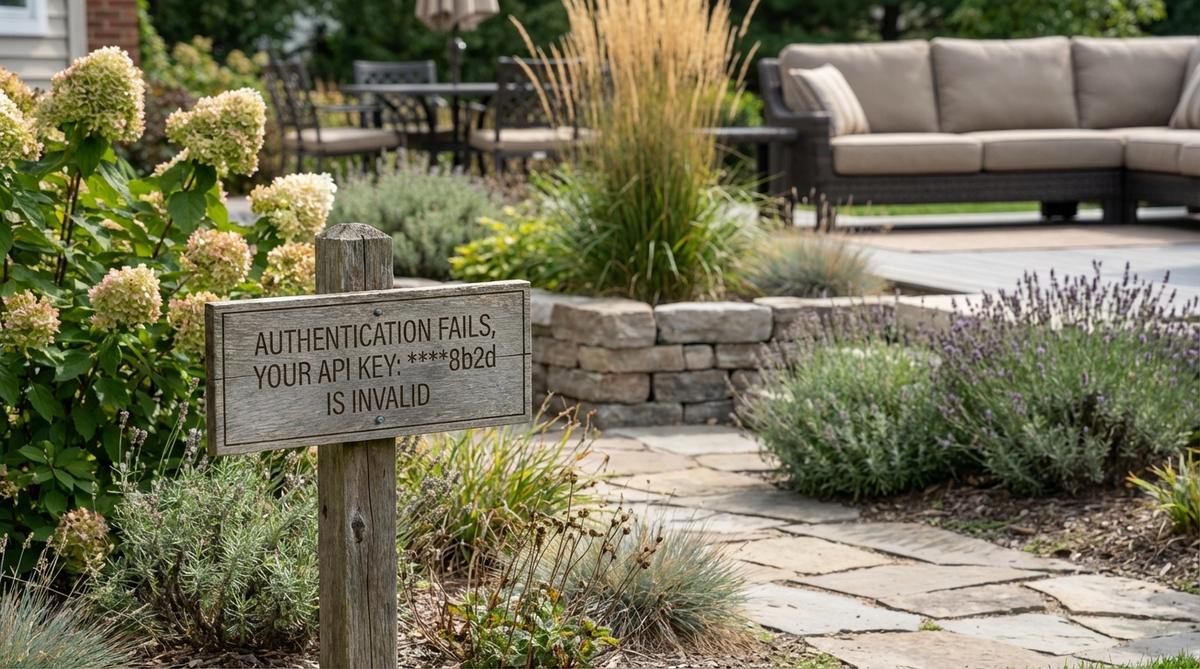 Authentication Fails, Your api key: ****8b2d is invalid