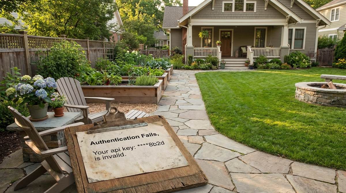 Authentication Fails, Your api key: ****8b2d is invalid