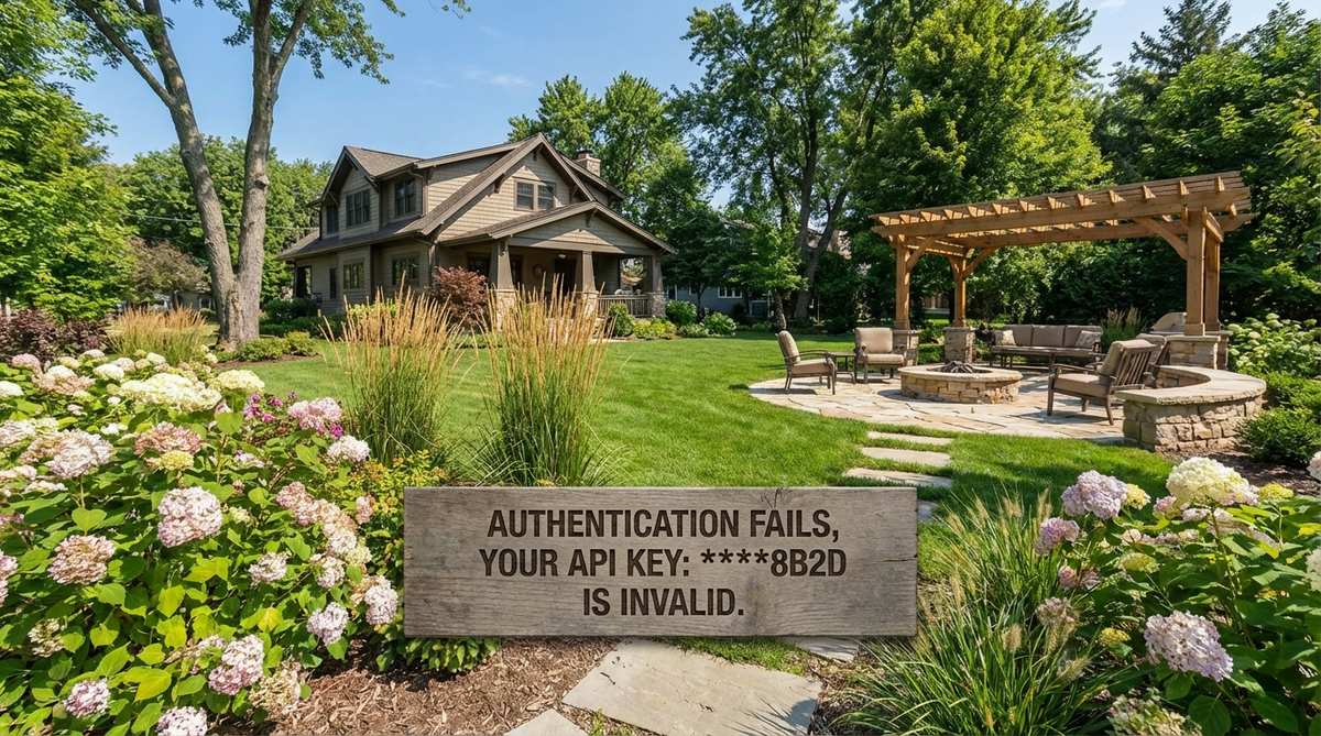 Authentication Fails, Your api key: ****8b2d is invalid