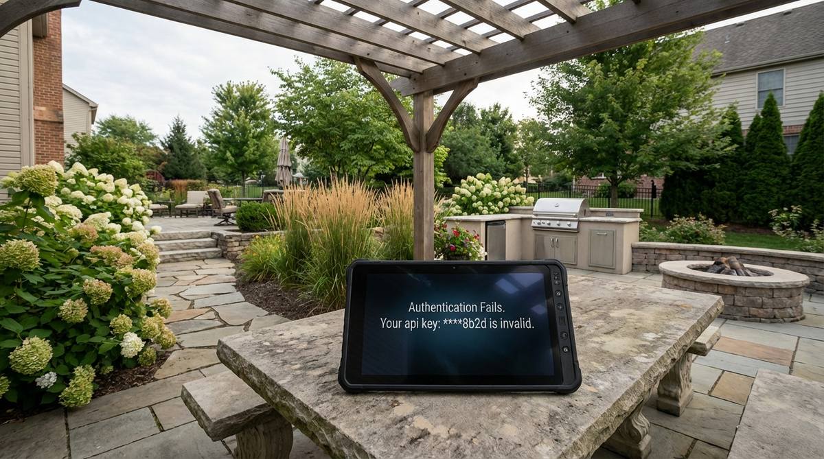 Authentication Fails, Your api key: ****8b2d is invalid