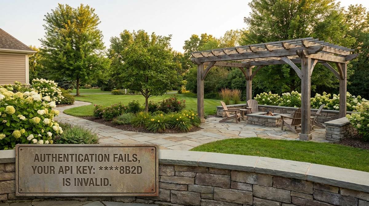 Authentication Fails, Your api key: ****8b2d is invalid