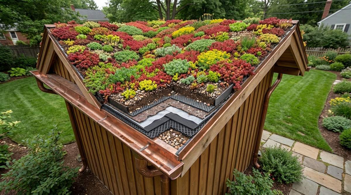 living roof structures