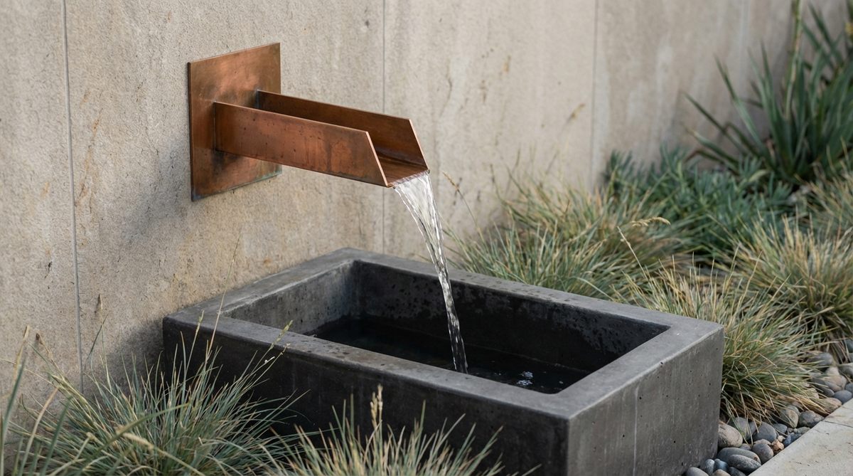 wall mounted spout