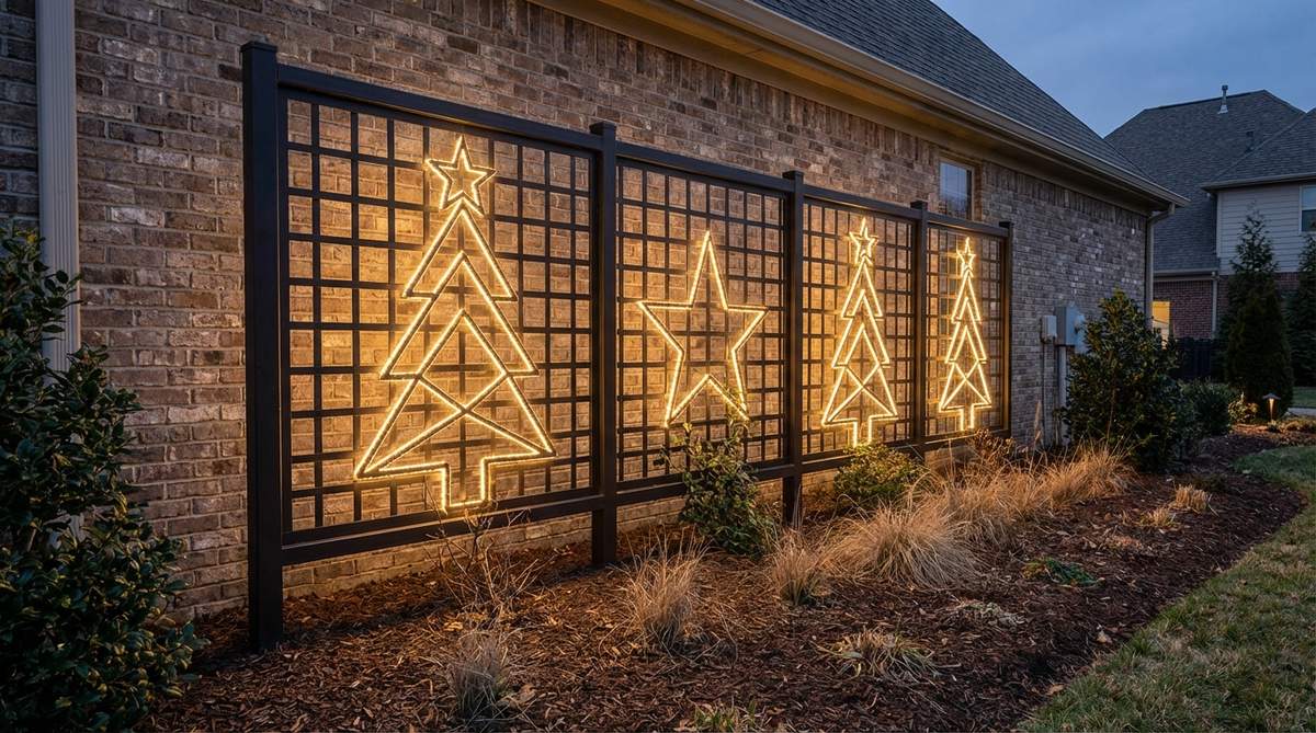 trellis vertical light displays