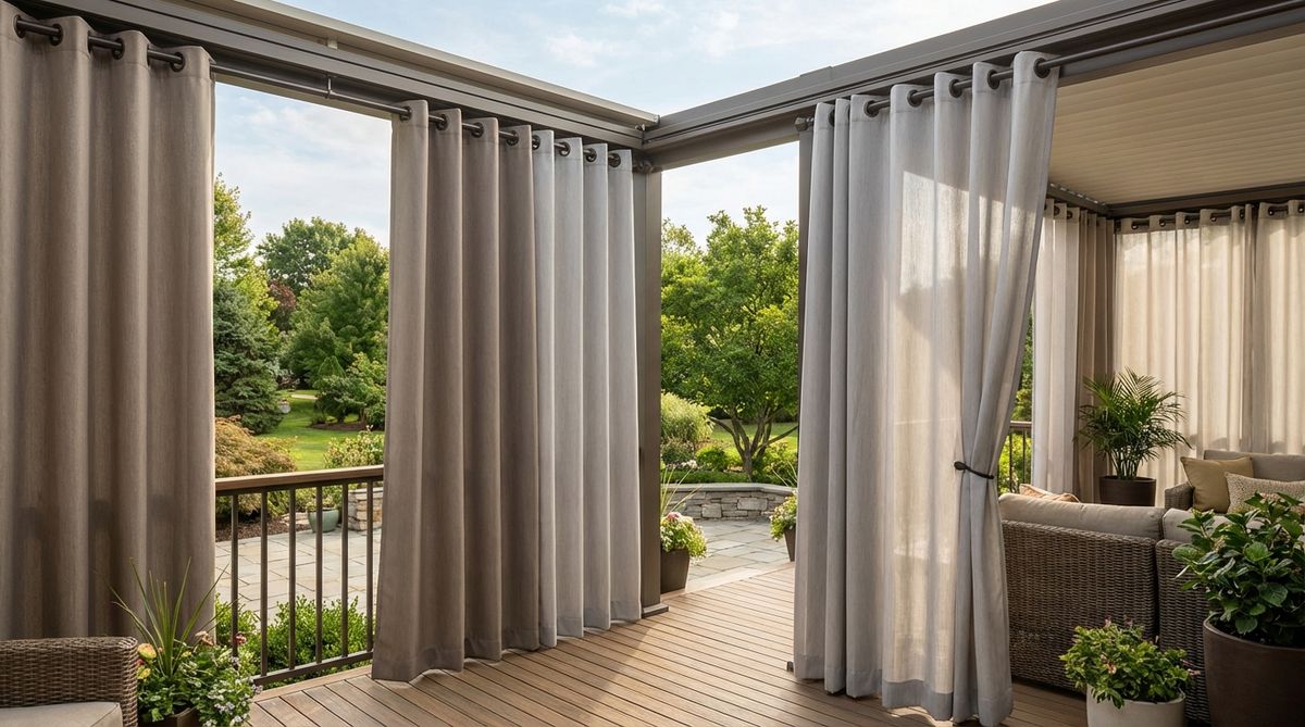 outdoor curtain panels