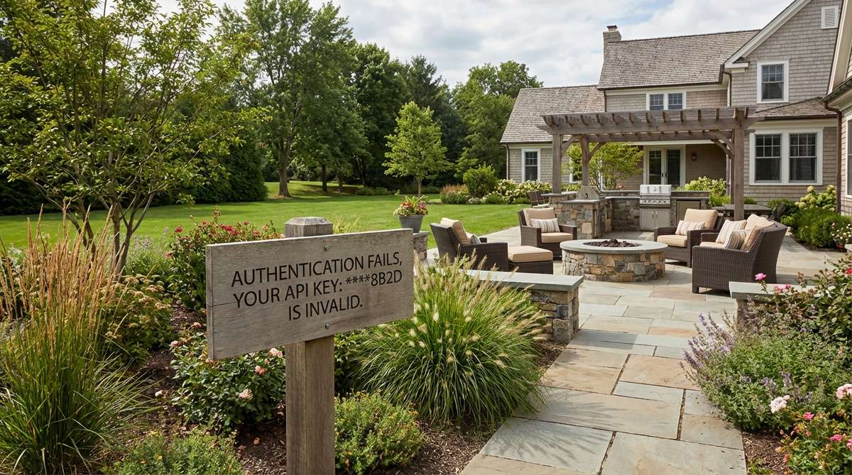 Authentication Fails, Your api key: ****8b2d is invalid