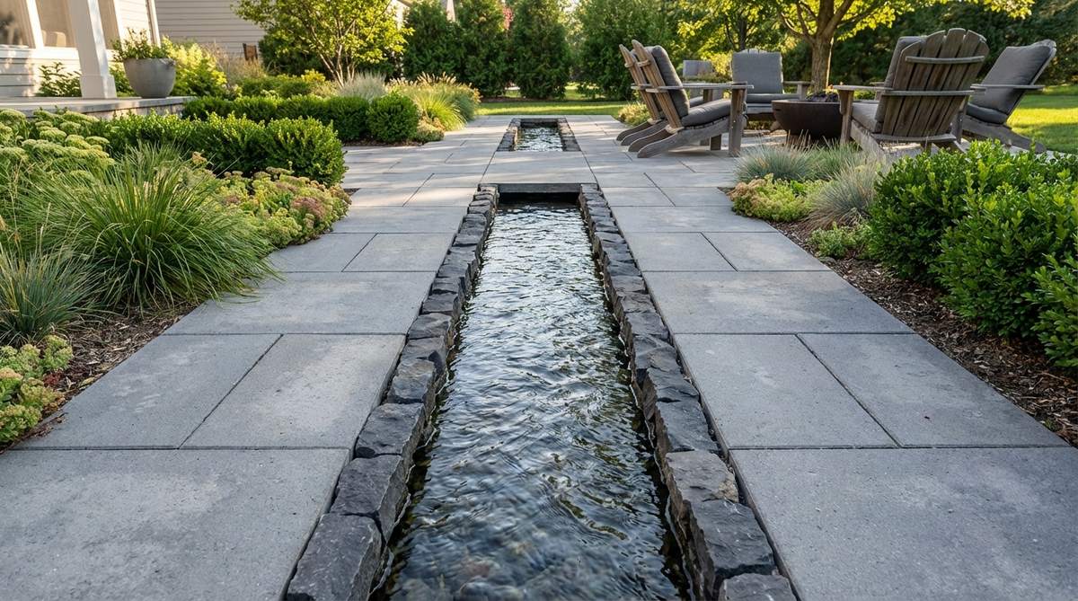 linear water channels