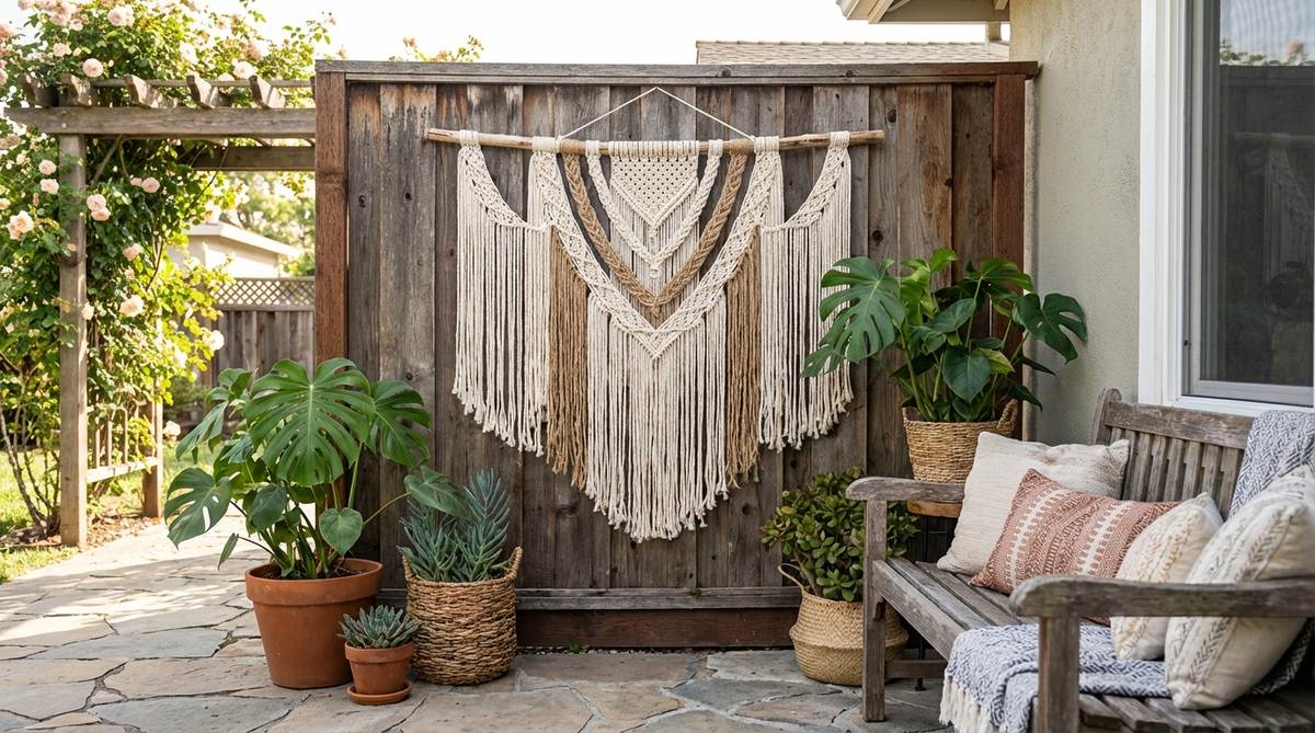 macrame wall hangings