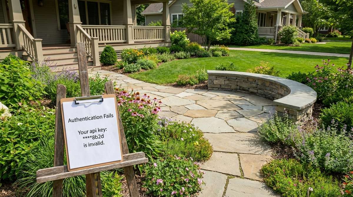 Authentication Fails, Your api key: ****8b2d is invalid