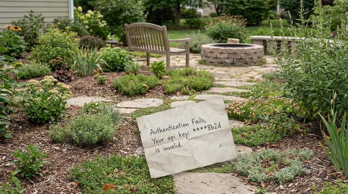 Authentication Fails, Your api key: ****8b2d is invalid